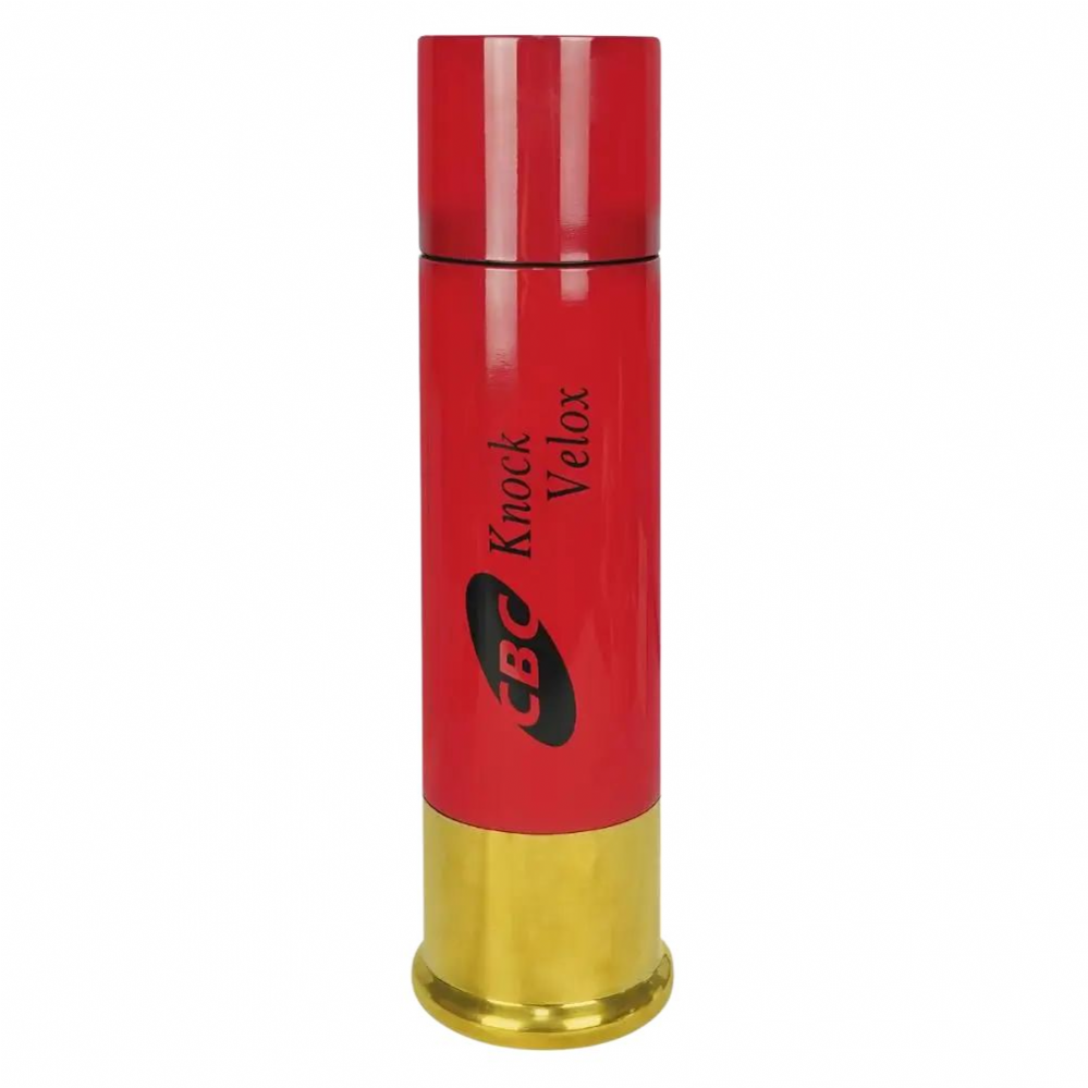 Garrafa Termica Cartucho Cbc Knock Velox Vermelha 750ml